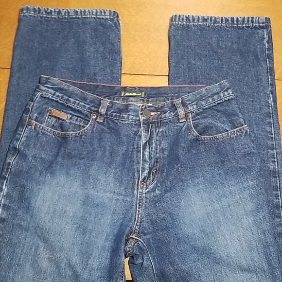 Eddie Bauer Flannel Lined Jeans - Picture 2 of 8